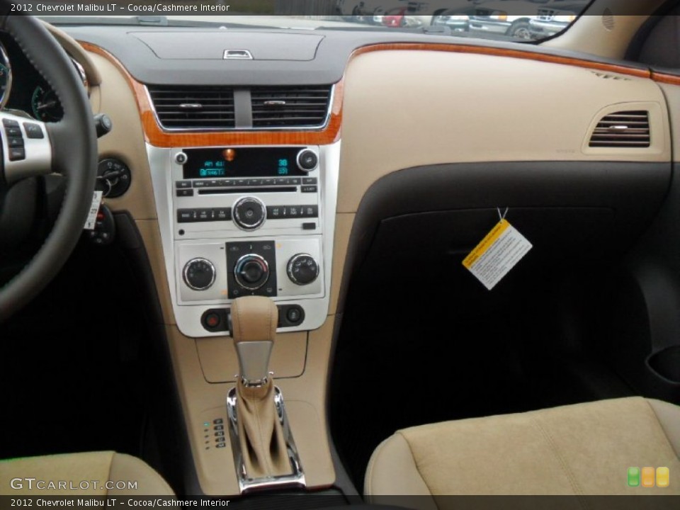 Cocoa/Cashmere Interior Dashboard for the 2012 Chevrolet Malibu LT #56597925