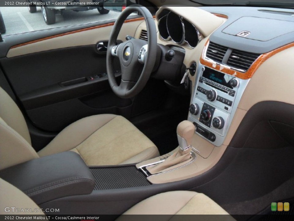 Cocoa/Cashmere Interior Photo for the 2012 Chevrolet Malibu LT #56597961