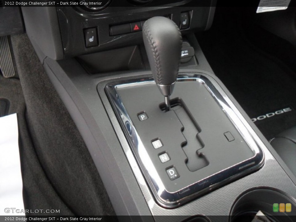 Dark Slate Gray Interior Transmission for the 2012 Dodge Challenger SXT #56598114