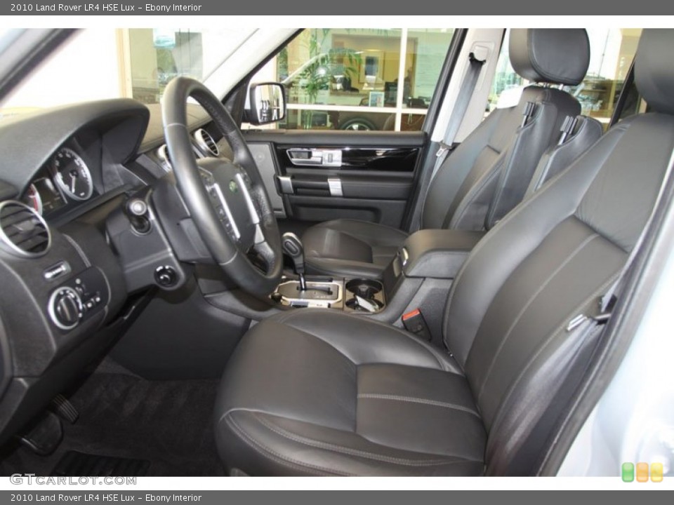 Ebony Interior Photo for the 2010 Land Rover LR4 HSE Lux #56598213