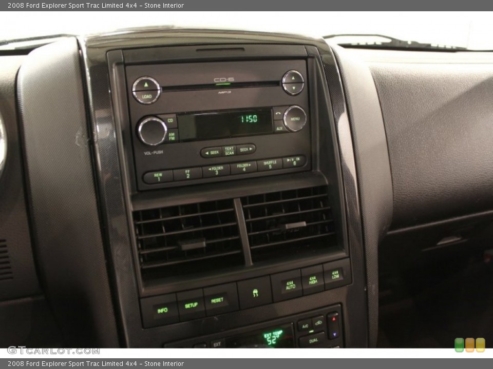 Stone Interior Audio System for the 2008 Ford Explorer Sport Trac Limited 4x4 #56599557