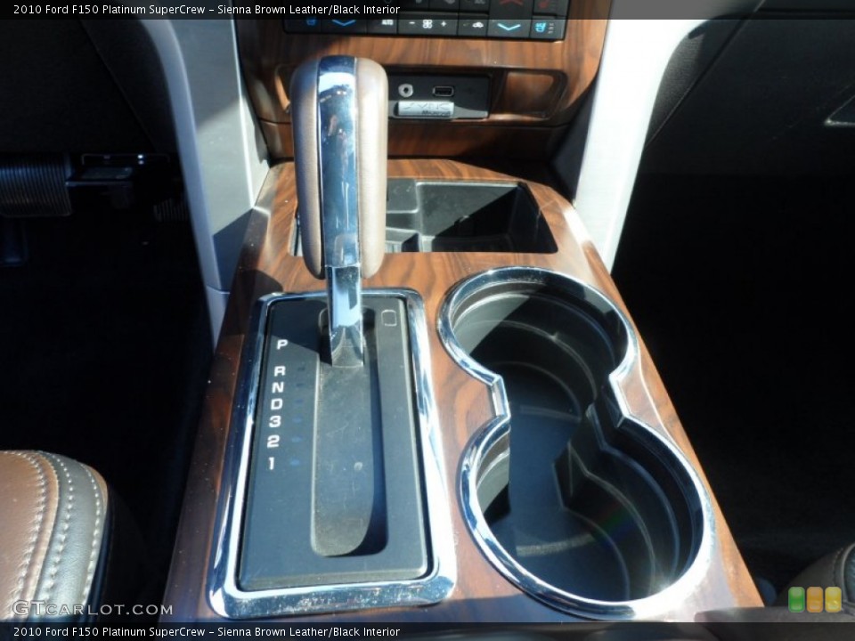 Sienna Brown Leather/Black Interior Transmission for the 2010 Ford F150 Platinum SuperCrew #56600097