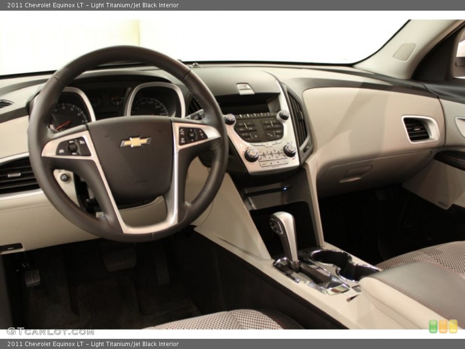 Light Titanium/Jet Black Interior Dashboard for the 2011 Chevrolet Equinox LT #56600565