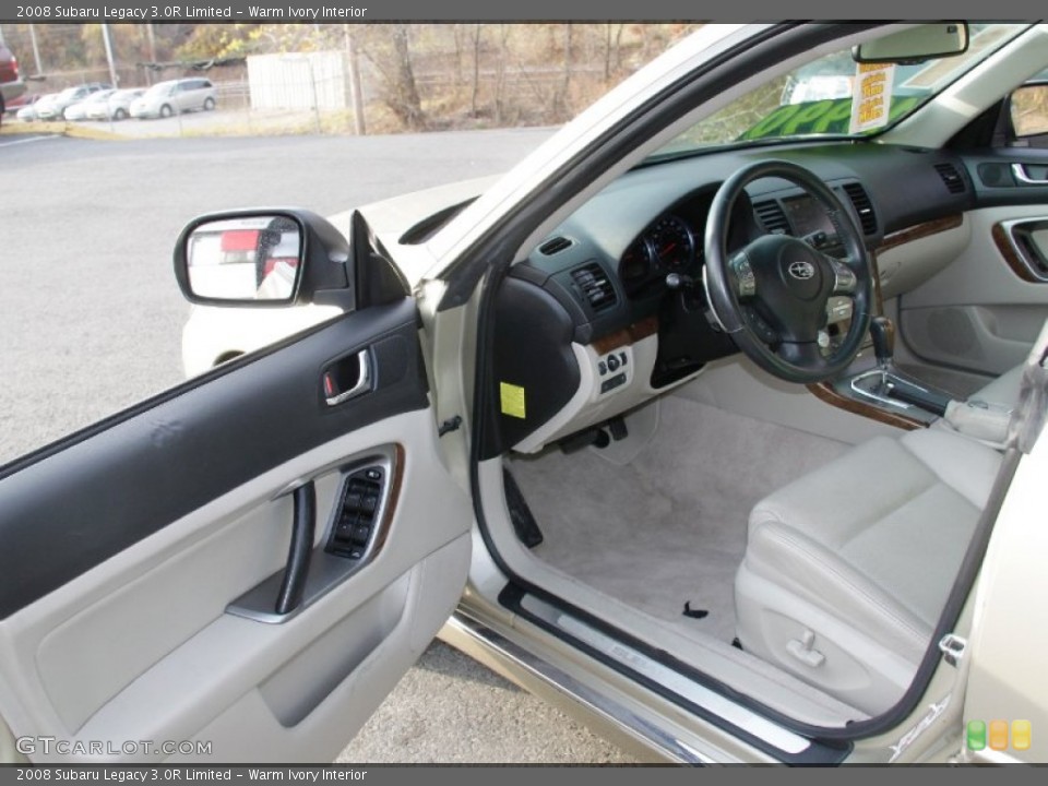 Warm Ivory Interior Photo for the 2008 Subaru Legacy 3.0R Limited #56600724