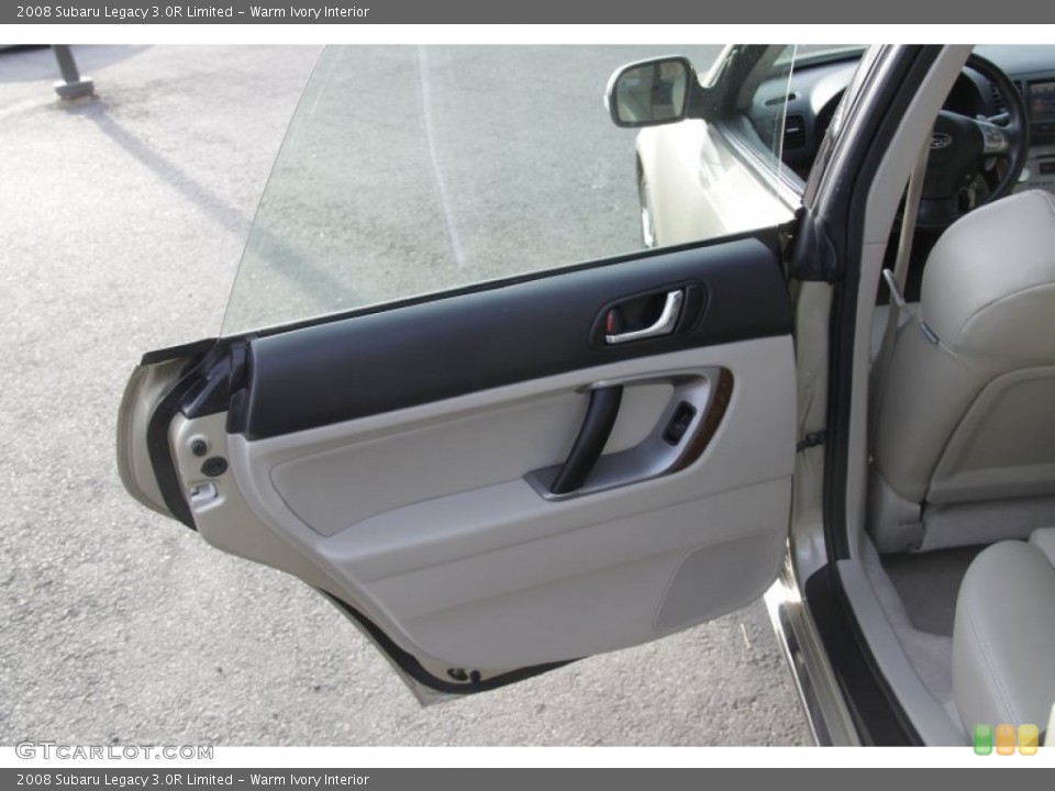 Warm Ivory Interior Door Panel for the 2008 Subaru Legacy 3.0R Limited #56600766
