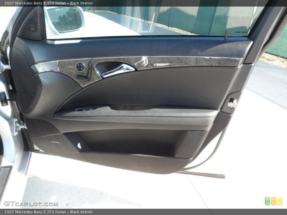 Black Interior Door Panel for the 2007 Mercedes-Benz E 350 Sedan #56601549