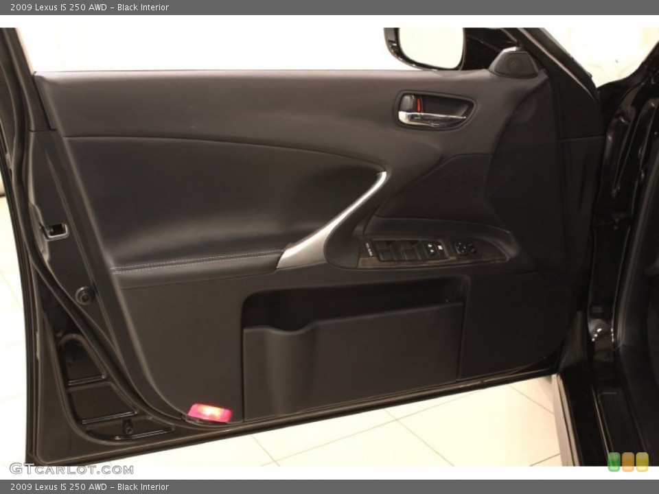 Black Interior Door Panel for the 2009 Lexus IS 250 AWD #56601918