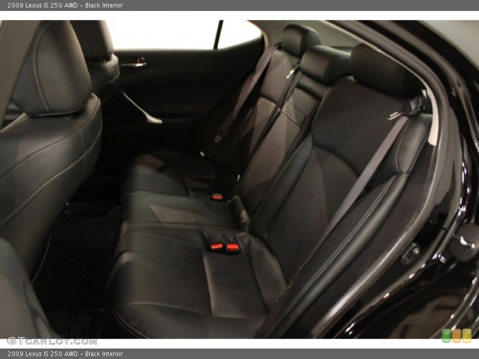 Black Interior Photo for the 2009 Lexus IS 250 AWD #56601987