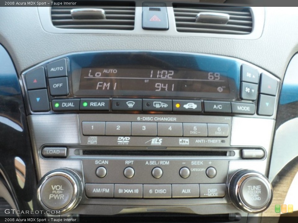 Taupe Interior Controls for the 2008 Acura MDX Sport #56603520