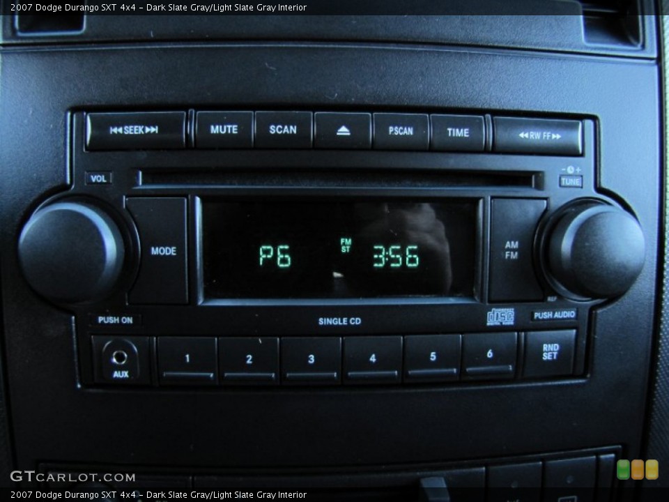 Dark Slate Gray/Light Slate Gray Interior Audio System for the 2007 Dodge Durango SXT 4x4 #56605244