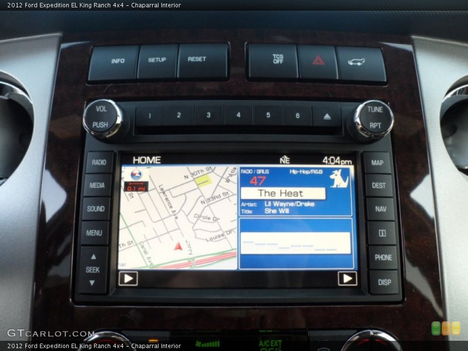 Chaparral Interior Navigation for the 2012 Ford Expedition EL King Ranch 4x4 #56605444