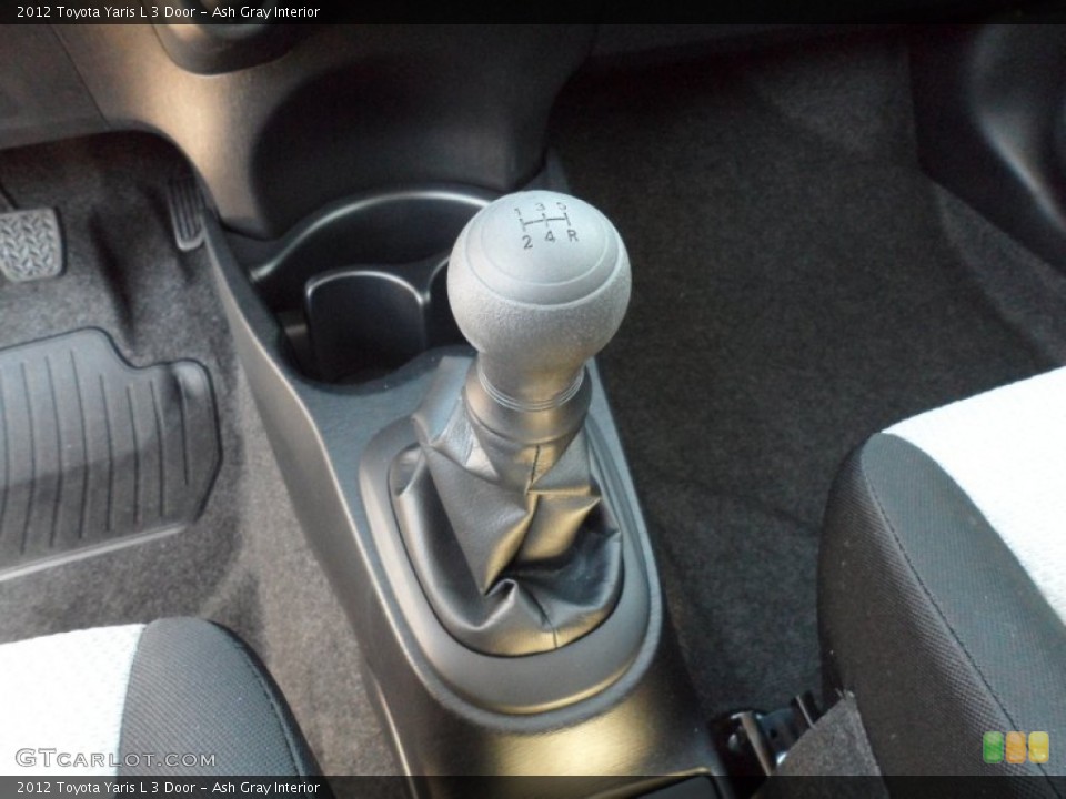 Ash Gray Interior Transmission for the 2012 Toyota Yaris L 3 Door #56605659