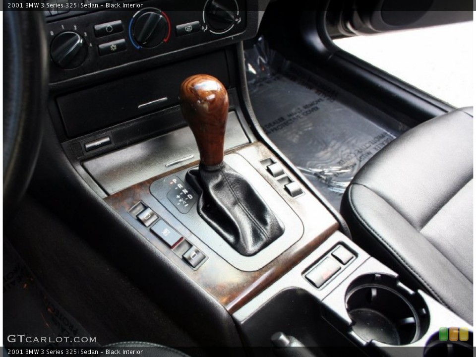 Black Interior Transmission for the 2001 BMW 3 Series 325i Sedan #56607861