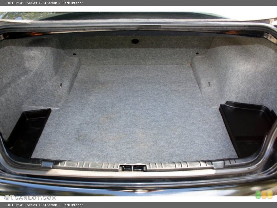 Black Interior Trunk for the 2001 BMW 3 Series 325i Sedan #56607873