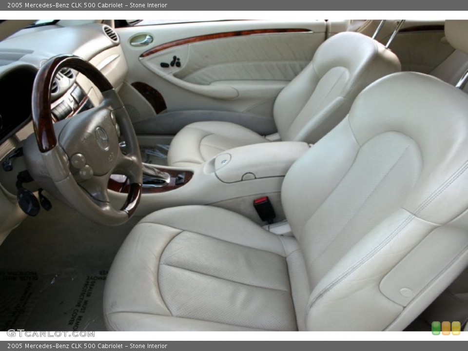 Stone Interior Photo for the 2005 Mercedes-Benz CLK 500 Cabriolet #56608809