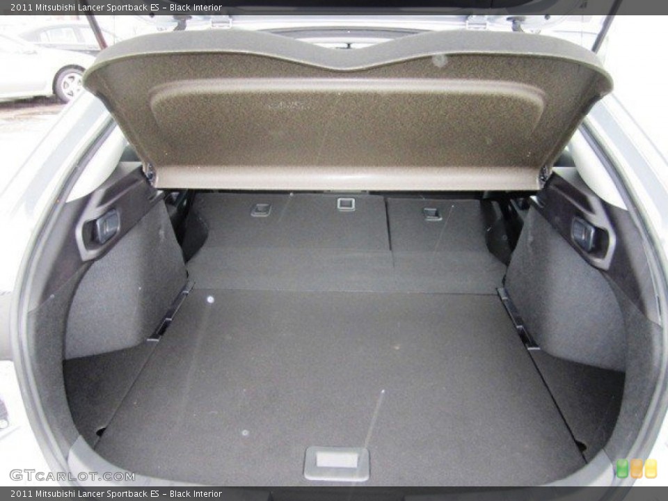 Black Interior Trunk for the 2011 Mitsubishi Lancer Sportback ES #56613002