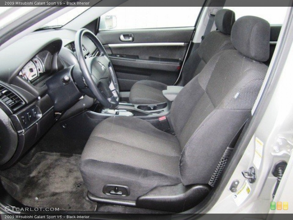 Black Interior Photo for the 2009 Mitsubishi Galant Sport V6 #56614739