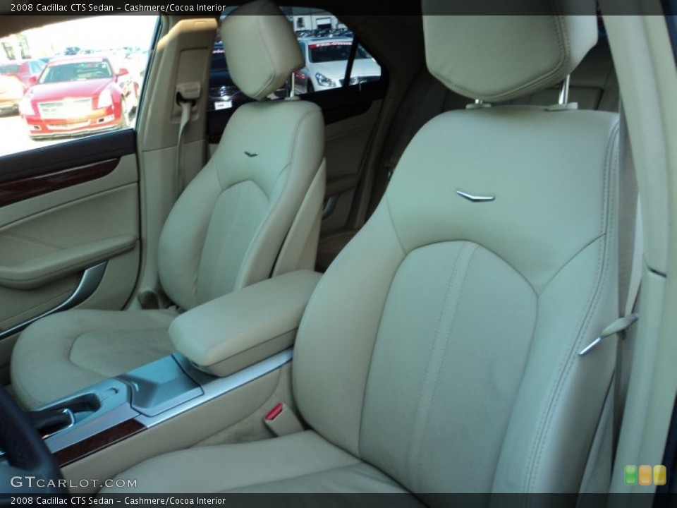 Cashmere/Cocoa Interior Photo for the 2008 Cadillac CTS Sedan #56614895