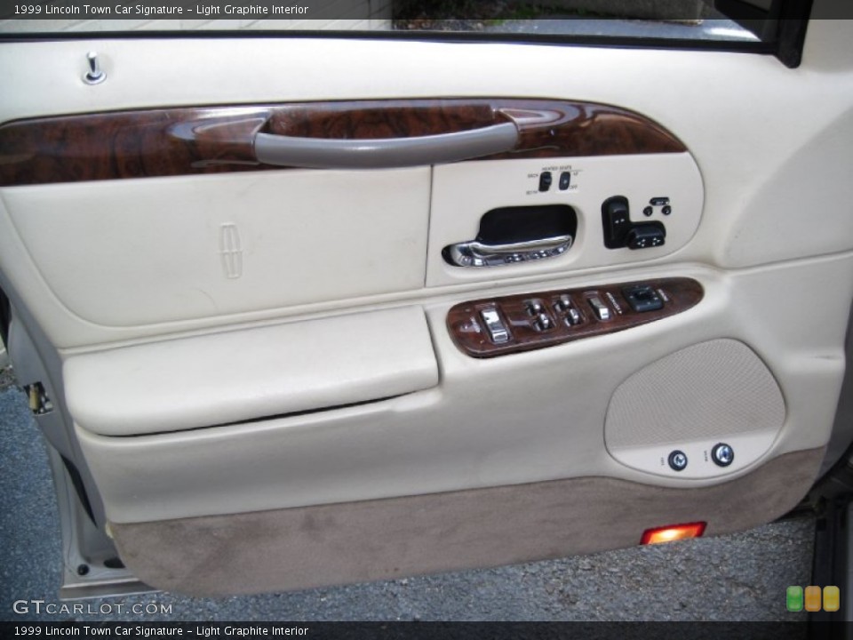 Light Graphite Interior Door Panel for the 1999 Lincoln Town Car Signature #56614922