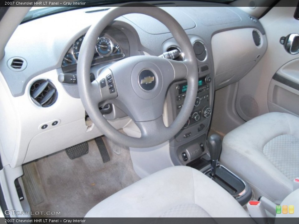 Gray Interior Prime Interior for the 2007 Chevrolet HHR LT Panel #56615129
