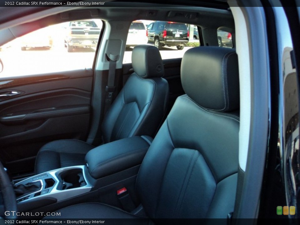 Ebony/Ebony Interior Photo for the 2012 Cadillac SRX Performance #56616263