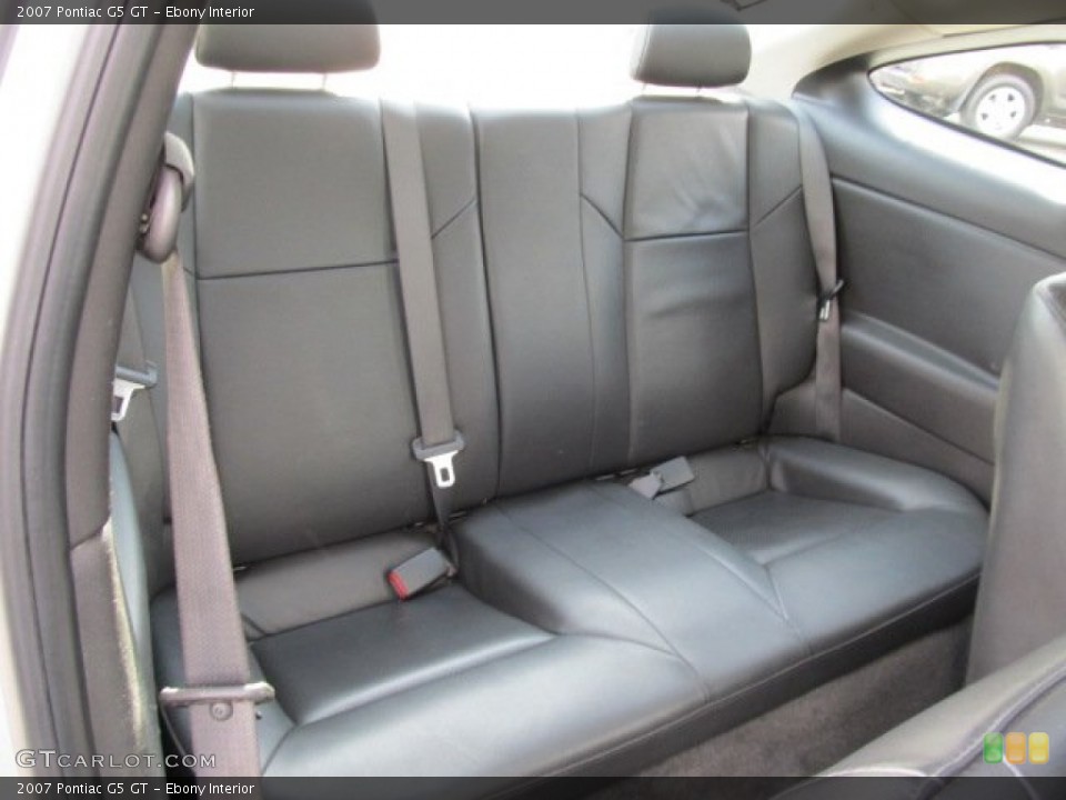 Ebony Interior Photo for the 2007 Pontiac G5 GT #56618891