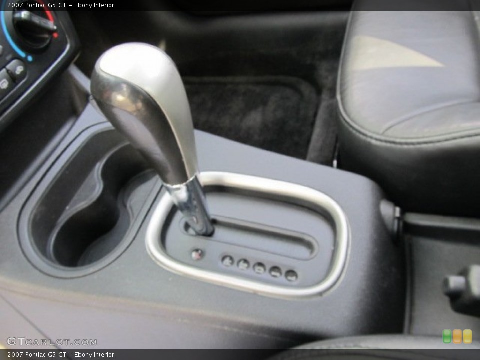 Ebony Interior Transmission for the 2007 Pontiac G5 GT #56618909