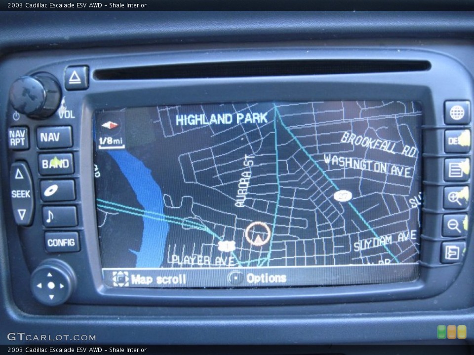 Shale Interior Navigation for the 2003 Cadillac Escalade ESV AWD #56620165