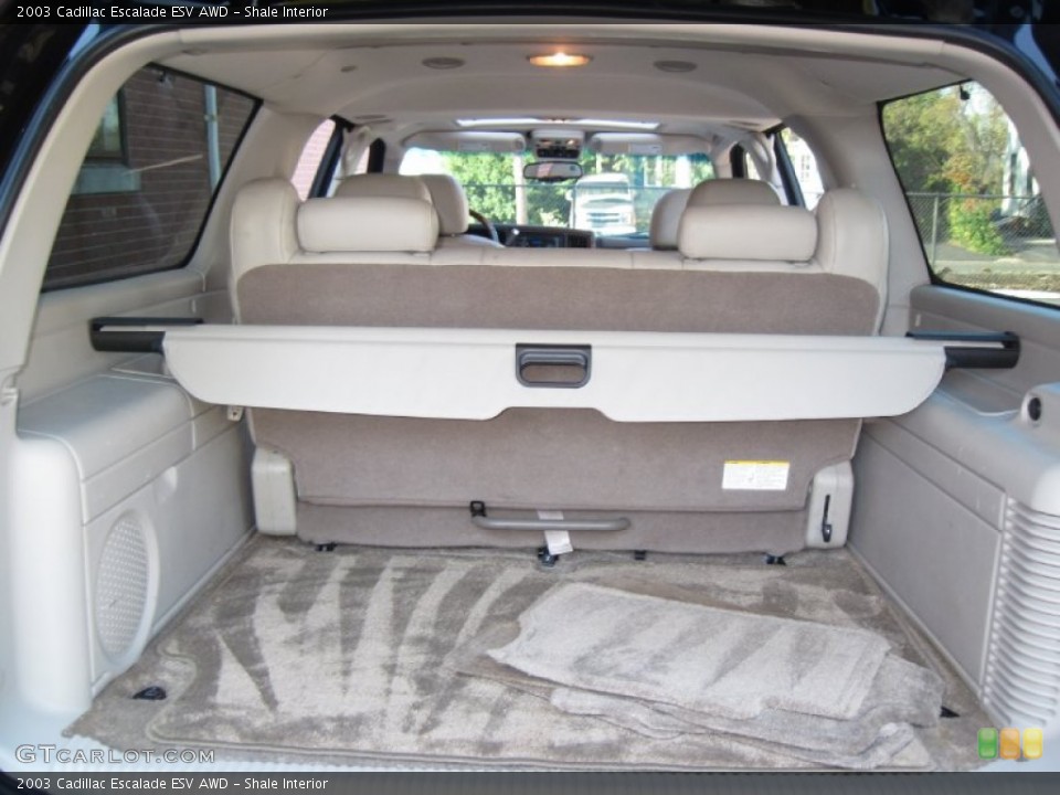 Shale Interior Trunk for the 2003 Cadillac Escalade ESV AWD #56620217
