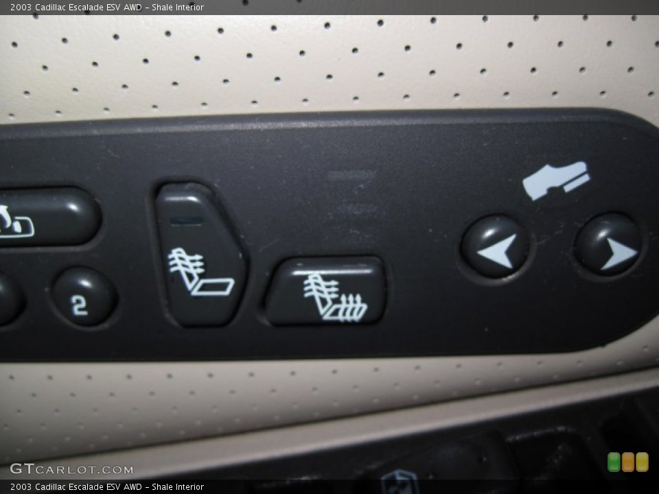 Shale Interior Controls for the 2003 Cadillac Escalade ESV AWD #56620235