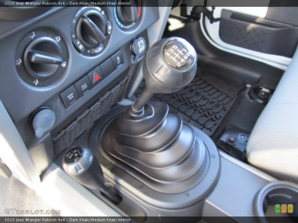 Dark Khaki/Medium Khaki Interior Transmission for the 2010 Jeep Wrangler Rubicon 4x4 #56621030