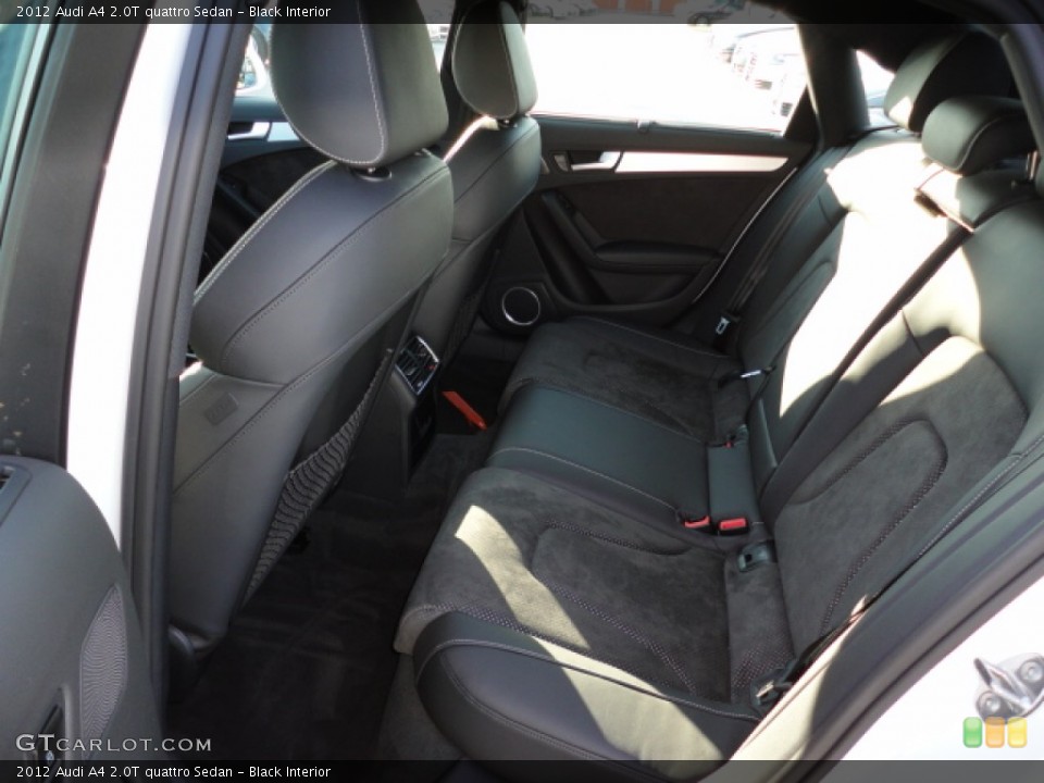 Black Interior Photo for the 2012 Audi A4 2.0T quattro Sedan #56622847