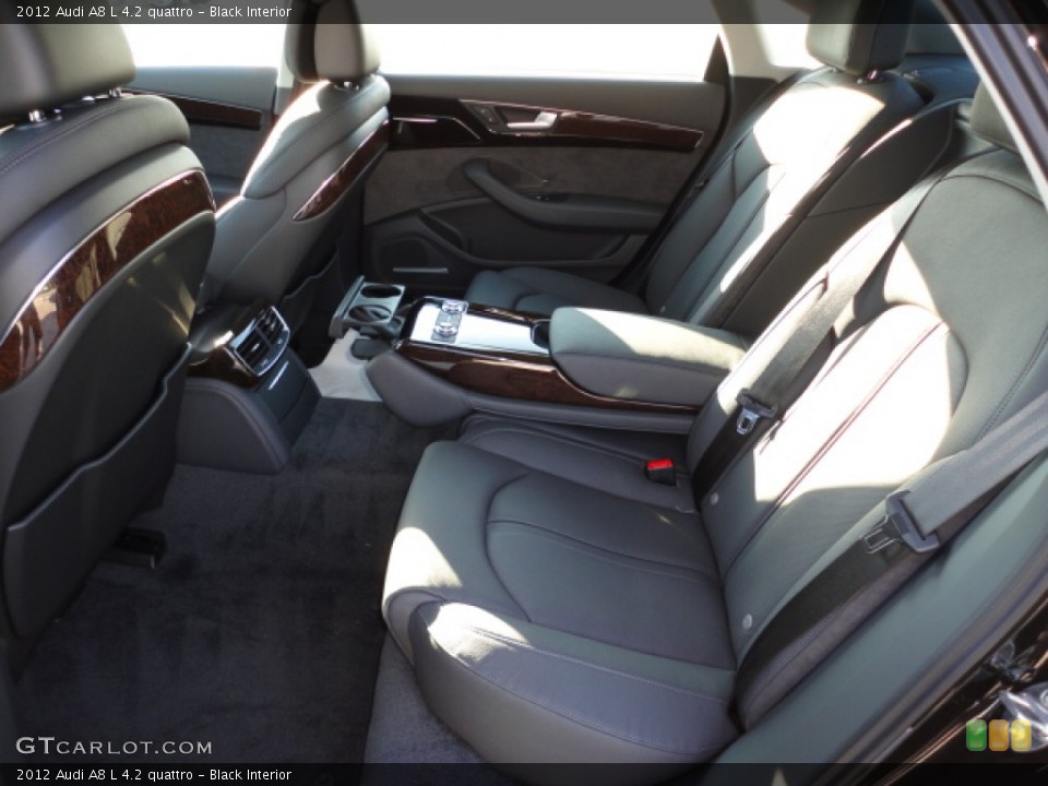 Black Interior Photo for the 2012 Audi A8 L 4.2 quattro #56622923