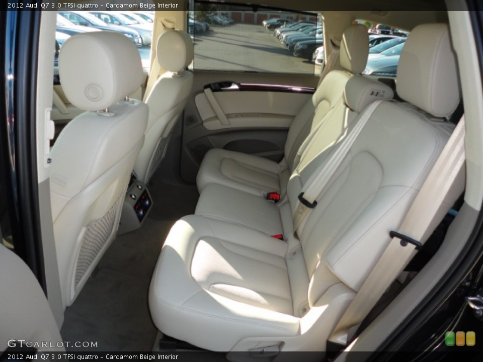 Cardamom Beige Interior Photo for the 2012 Audi Q7 3.0 TFSI quattro #56623076