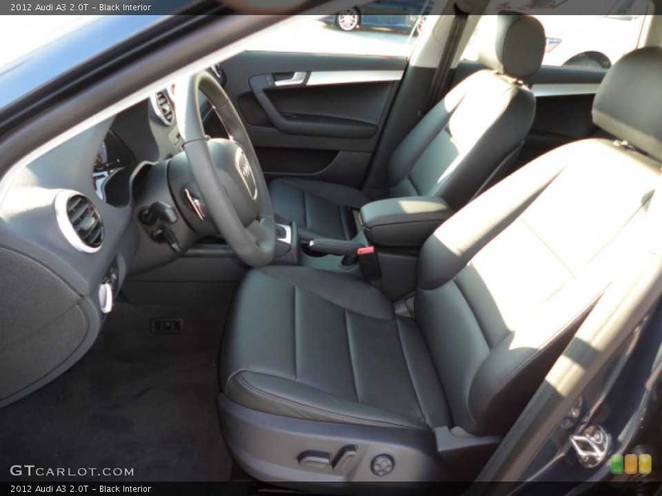 Black Interior Photo for the 2012 Audi A3 2.0T #56623372