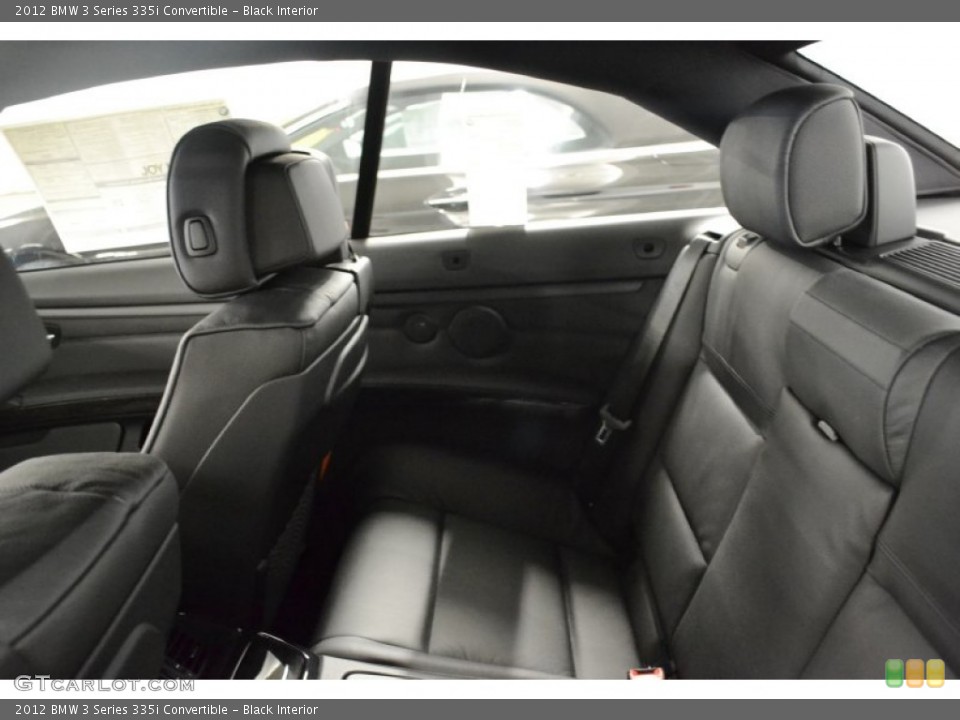 Black Interior Photo for the 2012 BMW 3 Series 335i Convertible #56624471
