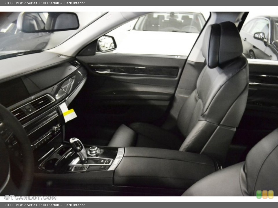 Black Interior Photo for the 2012 BMW 7 Series 750Li Sedan #56624625