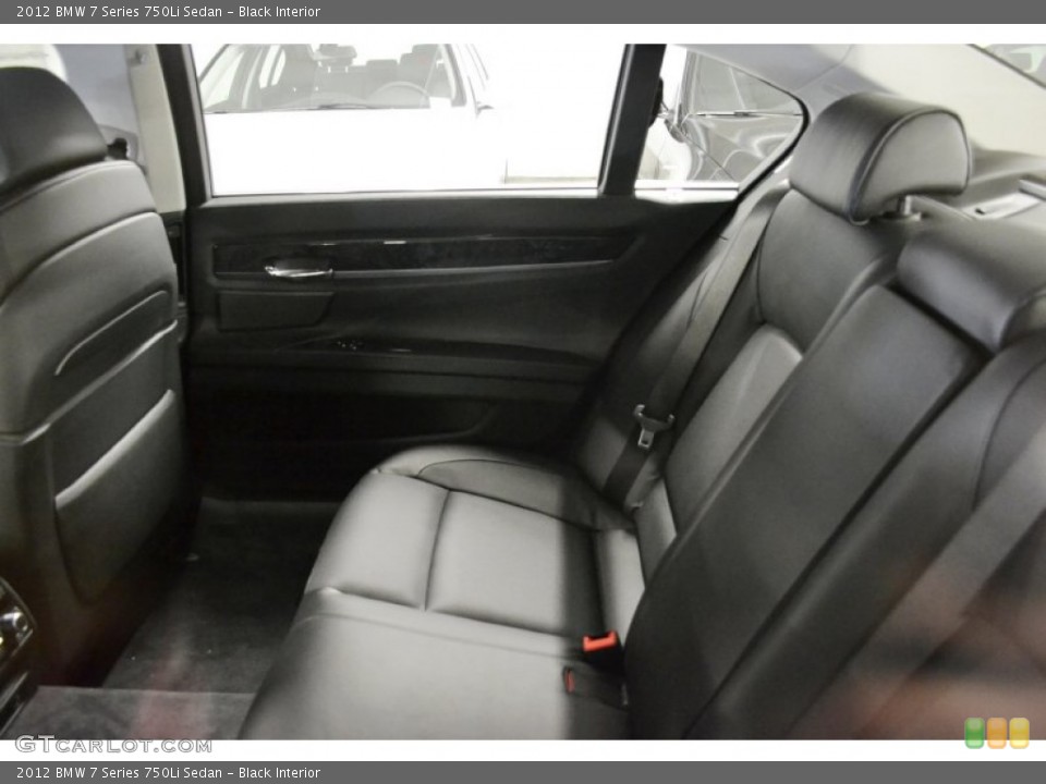 Black Interior Photo for the 2012 BMW 7 Series 750Li Sedan #56624632