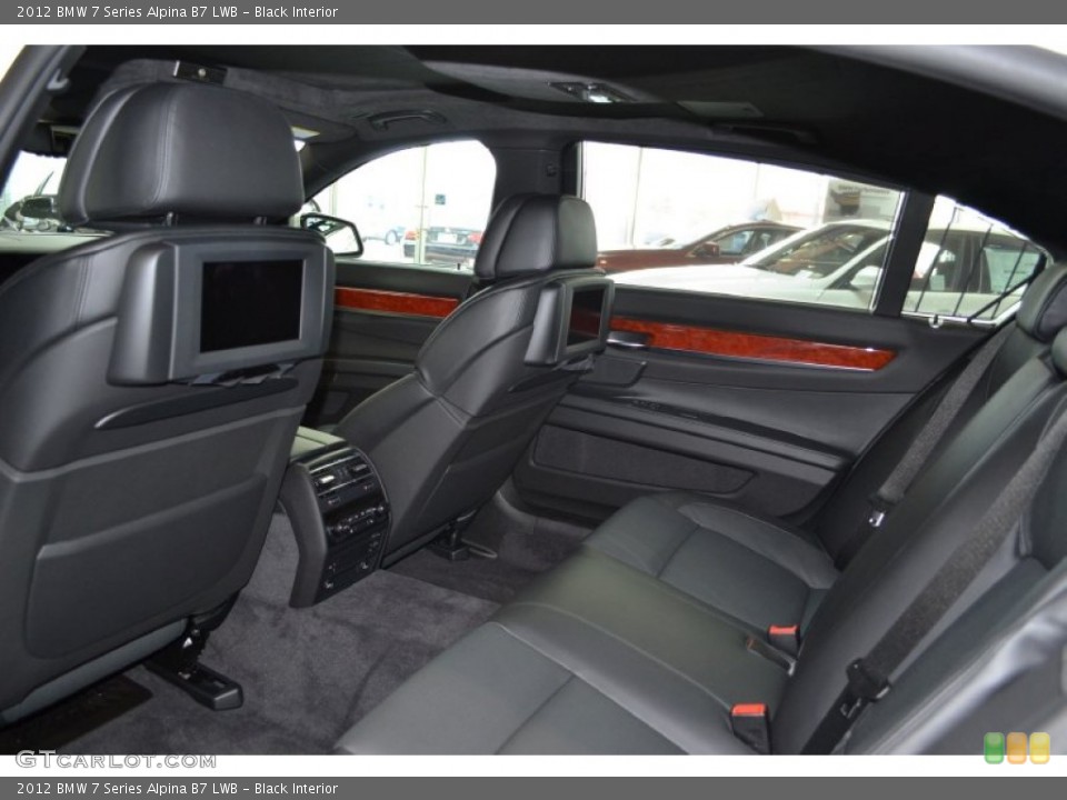 Black Interior Photo for the 2012 BMW 7 Series Alpina B7 LWB #56625066