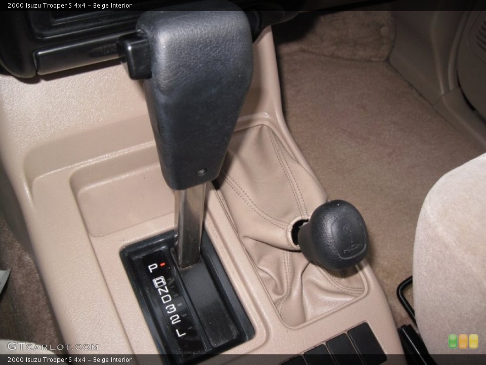 Beige Interior Transmission for the 2000 Isuzu Trooper S 4x4 #56631003