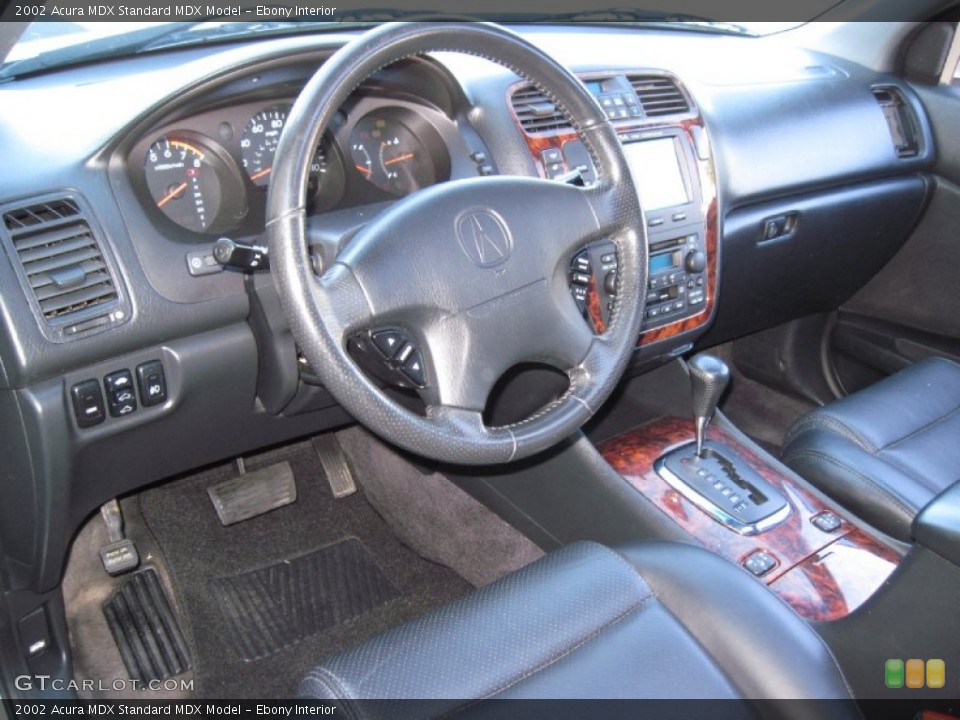 Ebony Interior Prime Interior for the 2002 Acura MDX  #56635755