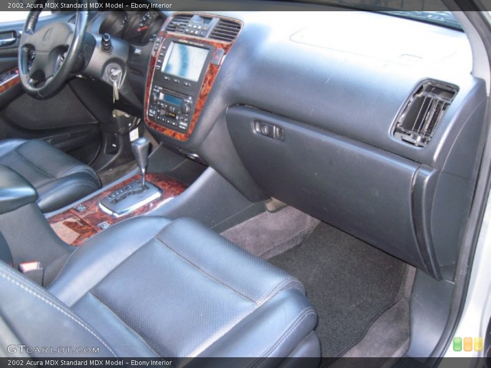 Ebony Interior Dashboard for the 2002 Acura MDX  #56635761