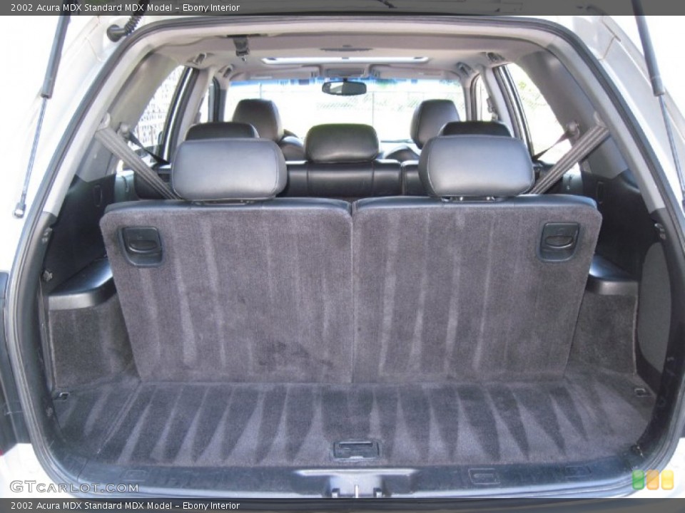 Ebony Interior Trunk for the 2002 Acura MDX  #56635845