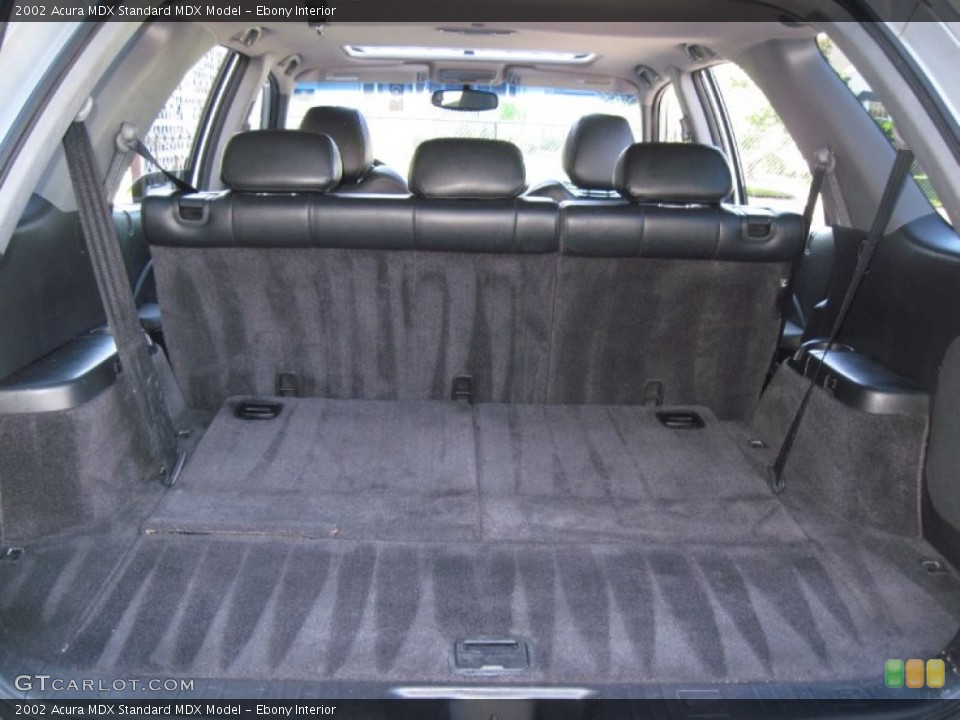 Ebony Interior Trunk for the 2002 Acura MDX  #56635851