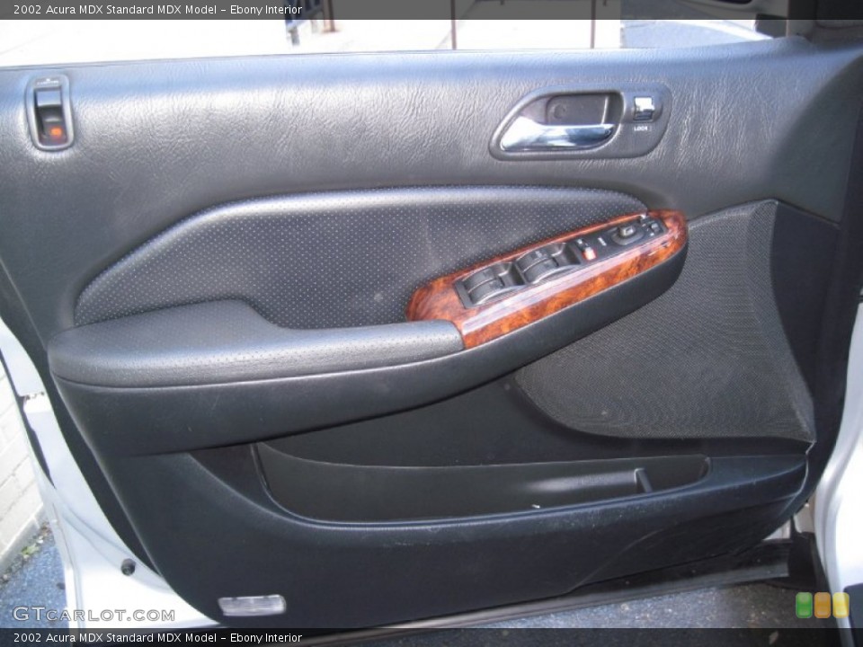 Ebony Interior Door Panel for the 2002 Acura MDX  #56635857