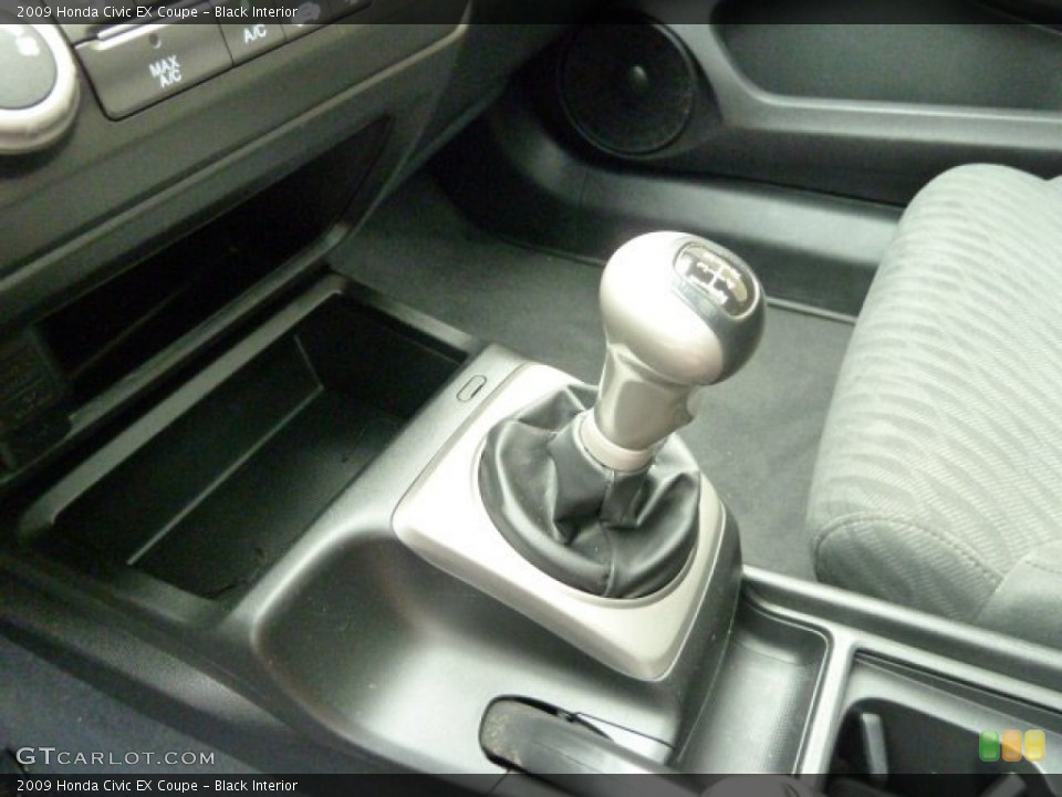 Black Interior Transmission for the 2009 Honda Civic EX Coupe #56638386