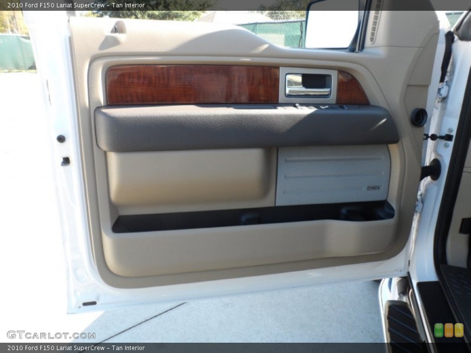 Tan Interior Door Panel for the 2010 Ford F150 Lariat SuperCrew #56639924