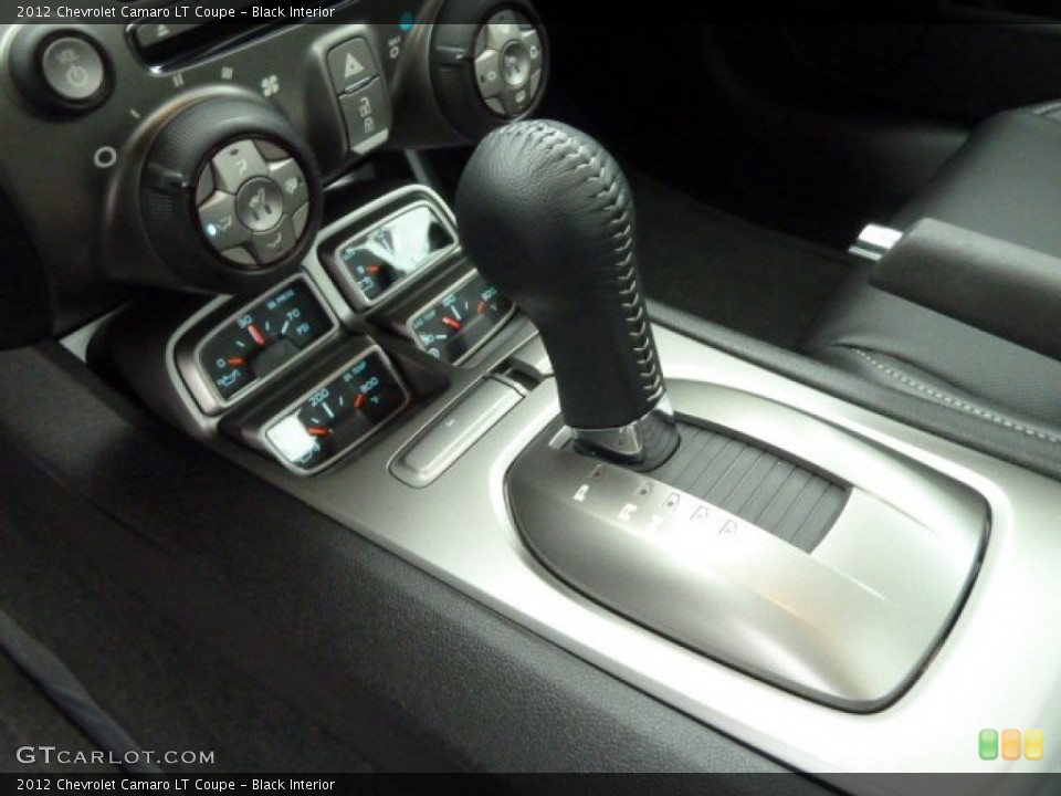 Black Interior Transmission for the 2012 Chevrolet Camaro LT Coupe #56640144