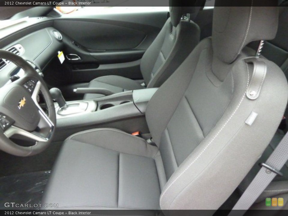 Black Interior Photo for the 2012 Chevrolet Camaro LT Coupe #56640418