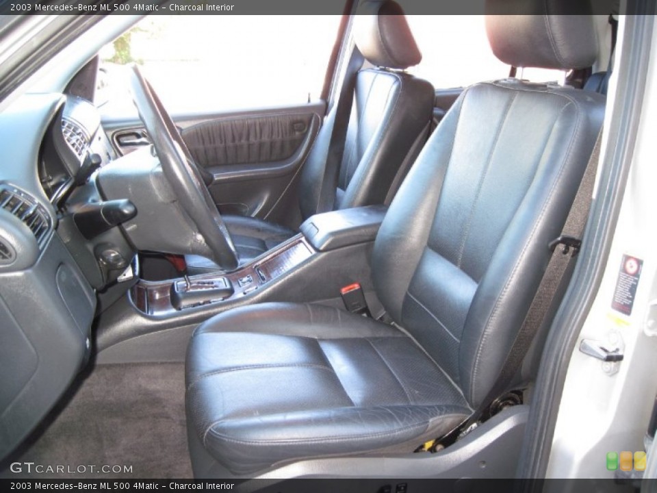 Charcoal Interior Photo for the 2003 Mercedes-Benz ML 500 4Matic #56640585